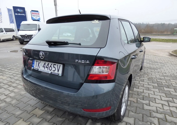 Skoda Fabia cena 29900 przebieg: 288004, rok produkcji 2018 z Tarczyn małe 631